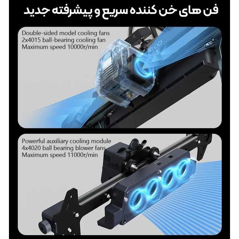 پرینتر سه بعدی الگو مدل Neptune 4 Plus برند ELEGOO - تصویر 4