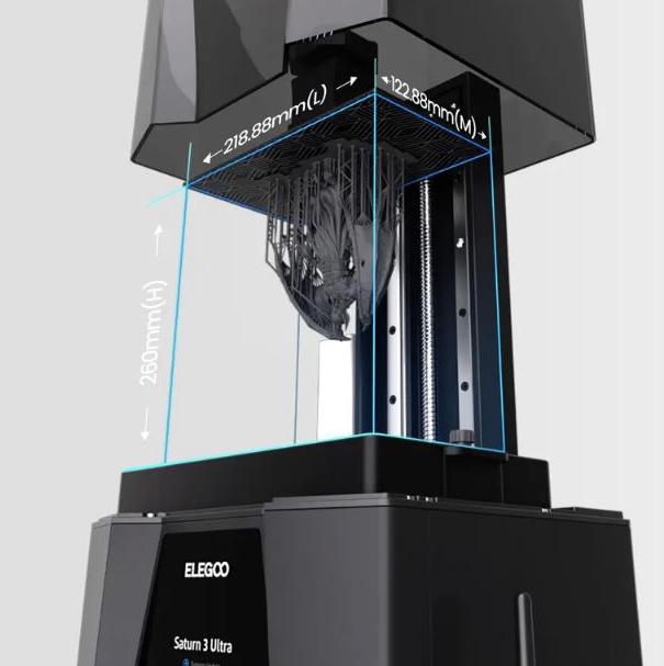 پرینتر سه بعدی الگو مدل saturn 3 ultra 12K برند ELEGOO - تصویر 5
