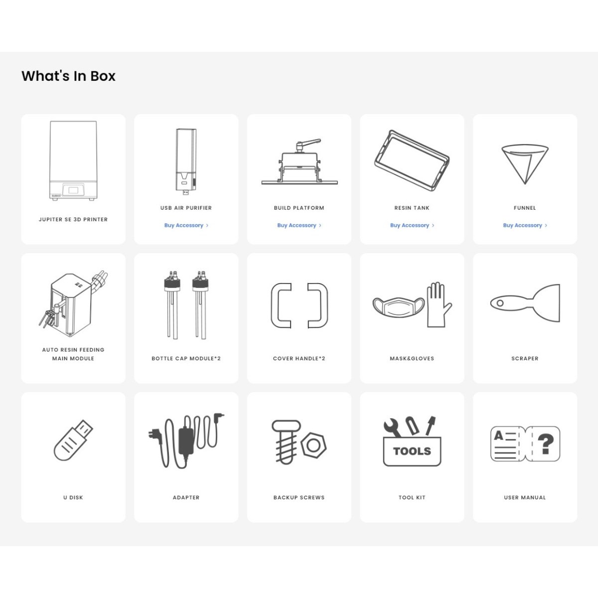 پرینتر سه بعدی الگو مدل Jupiter SE برند Elegoo - تصویر 4