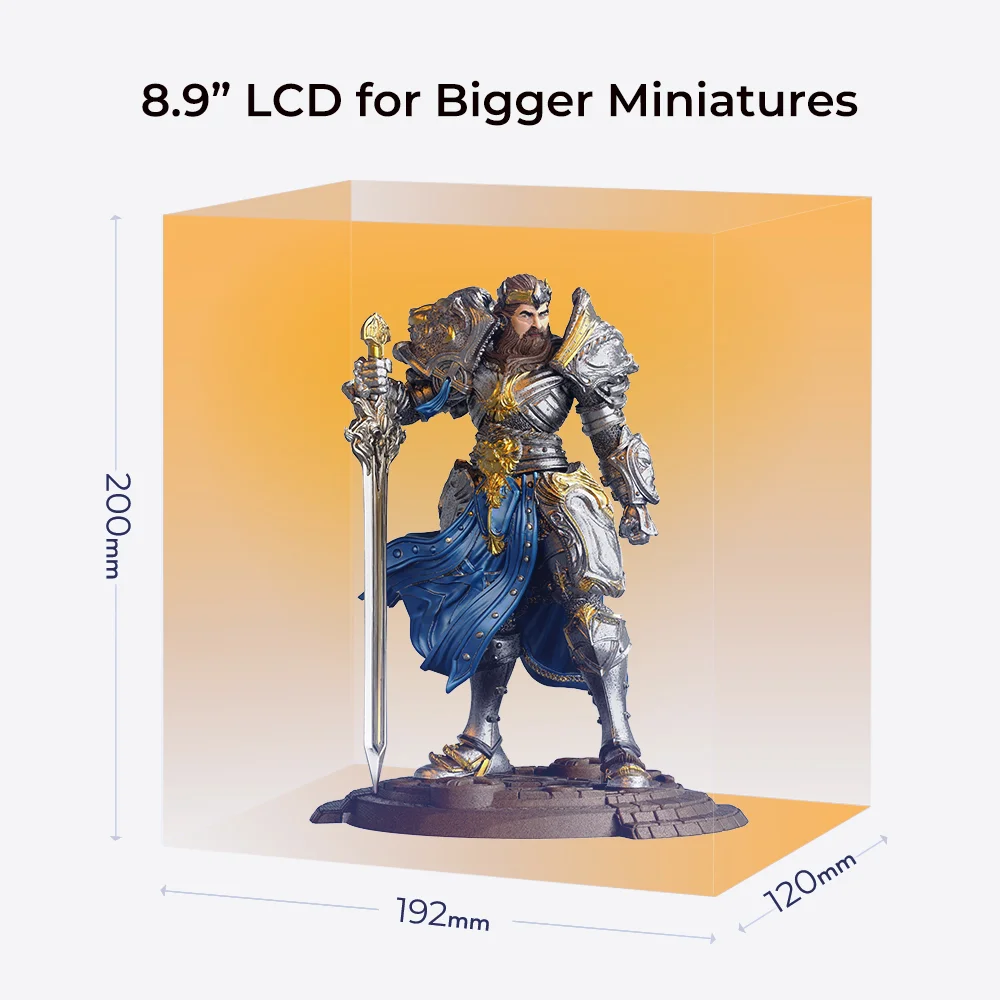 پرینتر سه بعدی کریلیتی مدل HALOT-PLAY 8.9' 4K برند Creality - تصویر 4