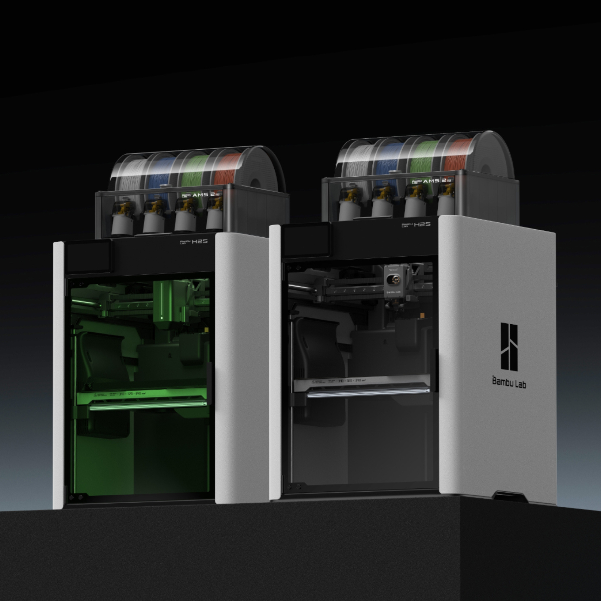 پرینتر سه بعدی بامبولب مدل H2S برند Bambu Lab - تصویر 4