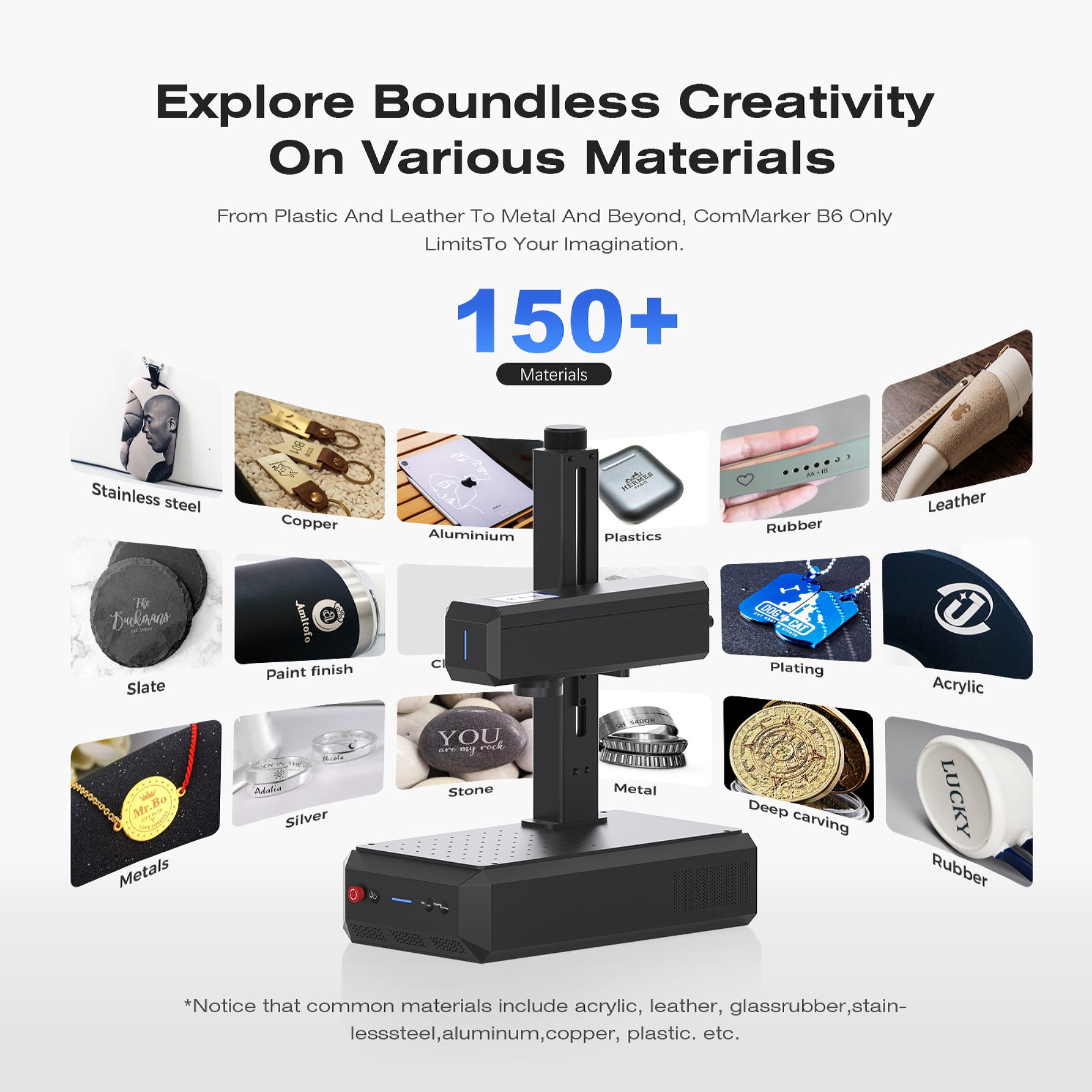 دستگاه حکاکی لیزری کام میکر مدل B6 برند ComMaker - تصویر 4