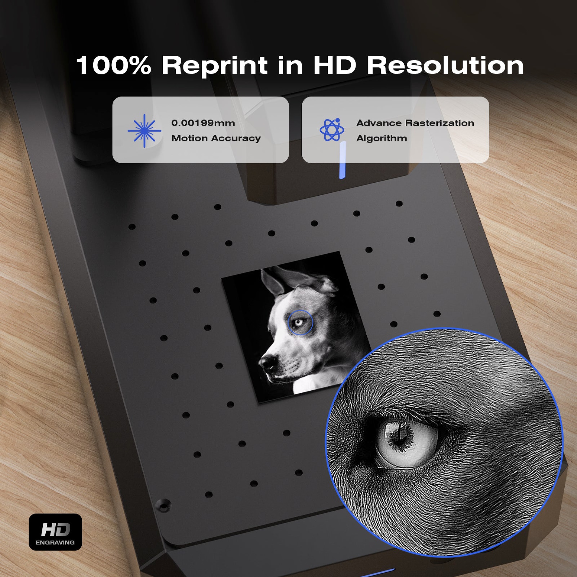 دستگاه حکاکی لیزری کام میکر مدل B6 برند ComMaker - تصویر 5