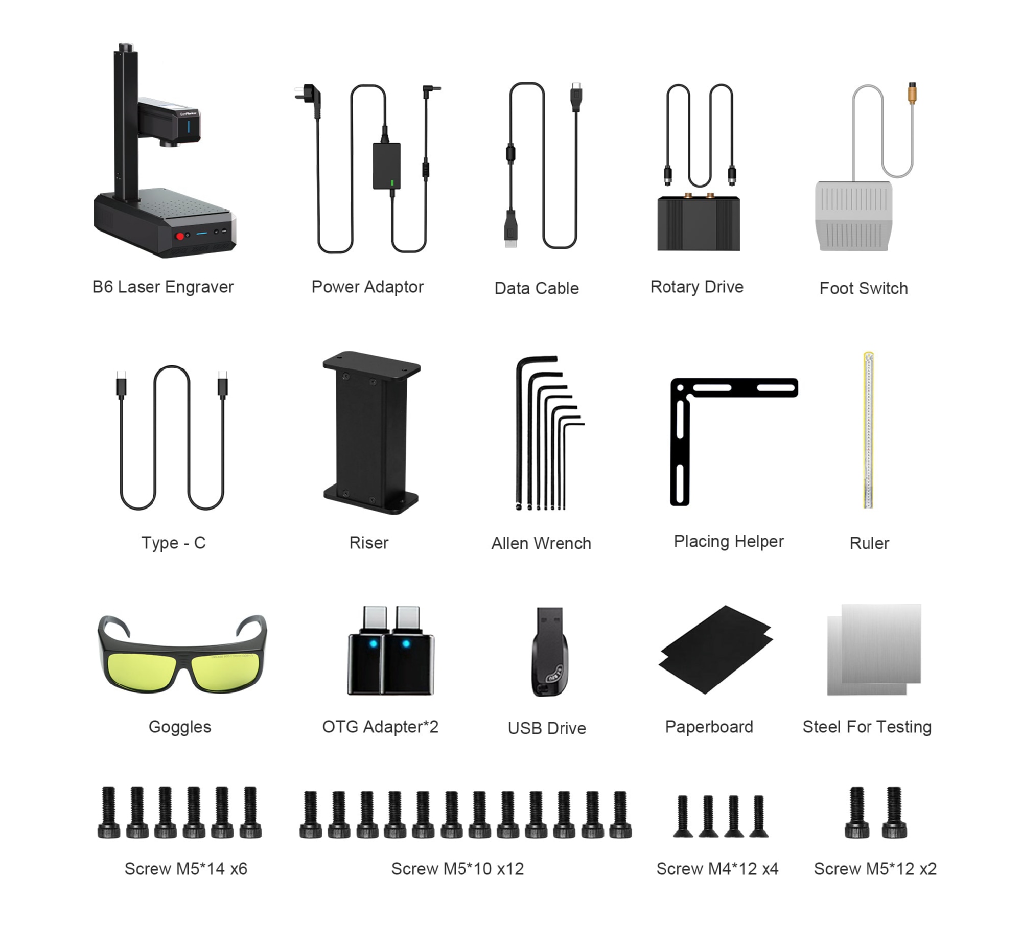 دستگاه حکاکی لیزری کام میکر مدل B6 برند ComMaker - تصویر 8