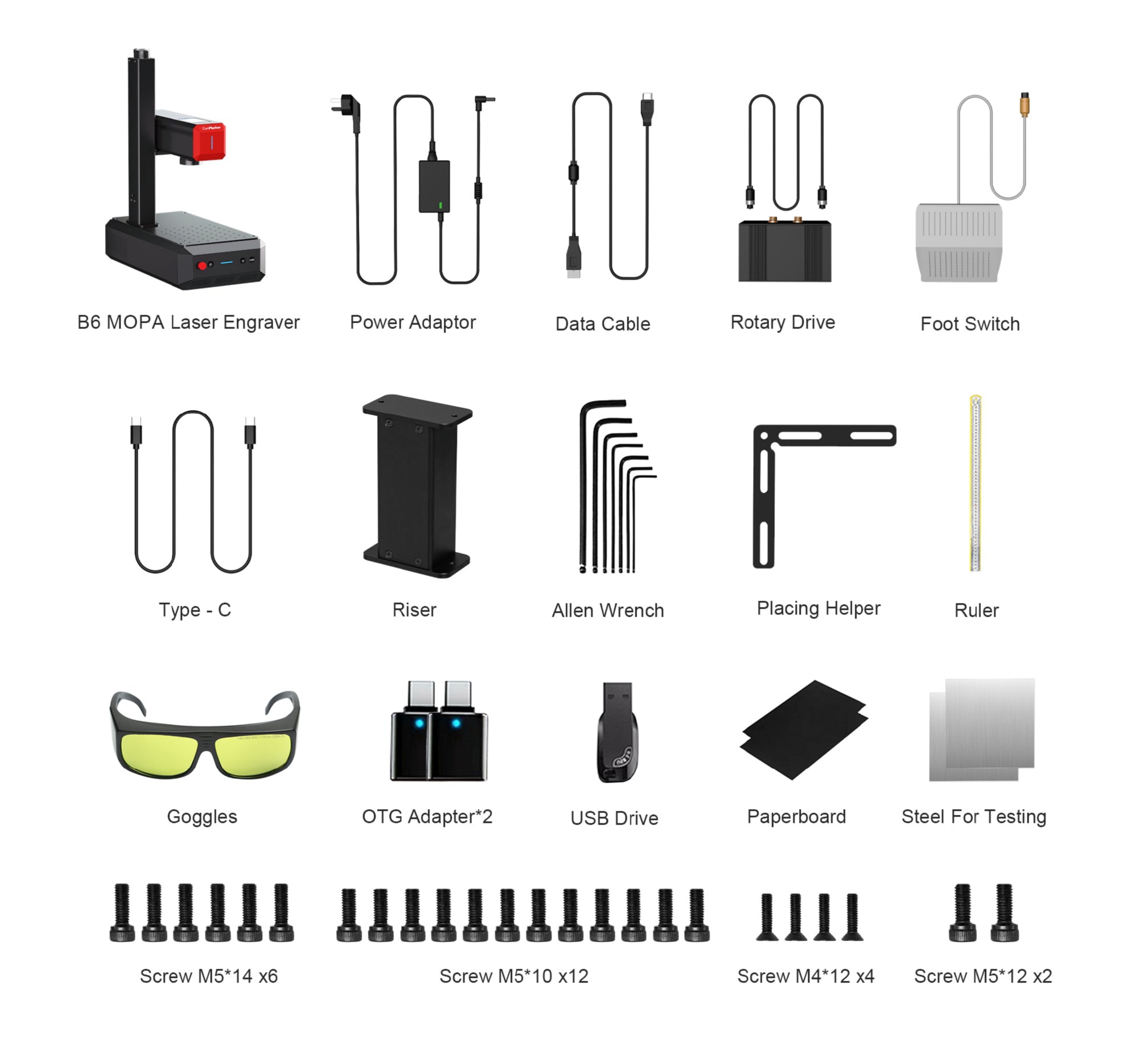 دستگاه حکاکی لیزری کام میکر مدل B6 JPT MOPA برند ComMaker - تصویر 9