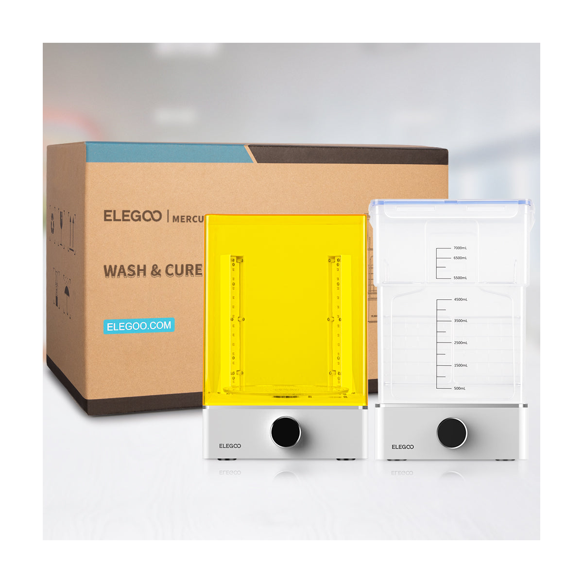 دستگاه شست و شو و پخت الگو مدل Mercury X Bundle برند Elegoo - تصویر 8