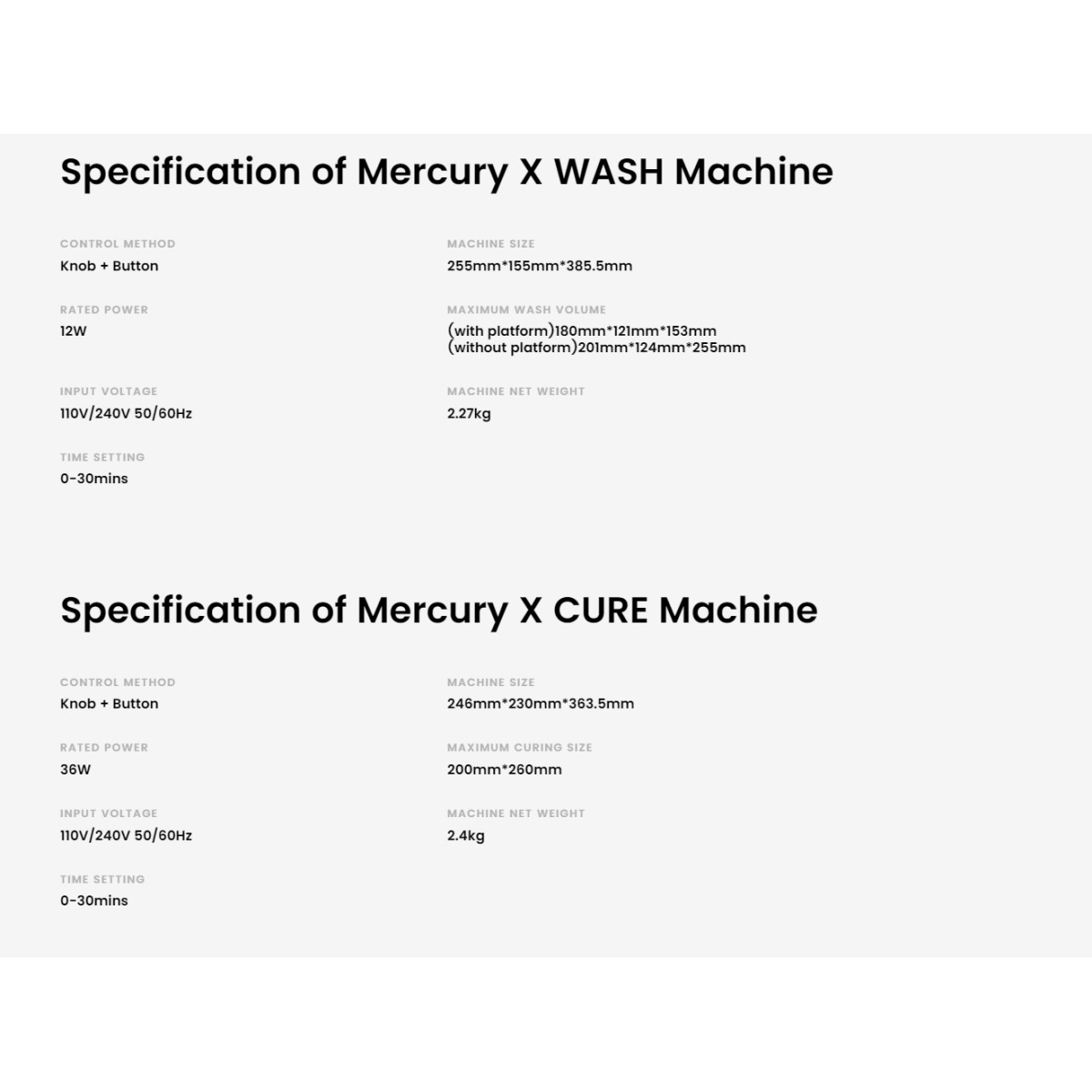 دستگاه شست و شو و پخت الگو مدل Mercury X Bundle برند Elegoo - تصویر 12