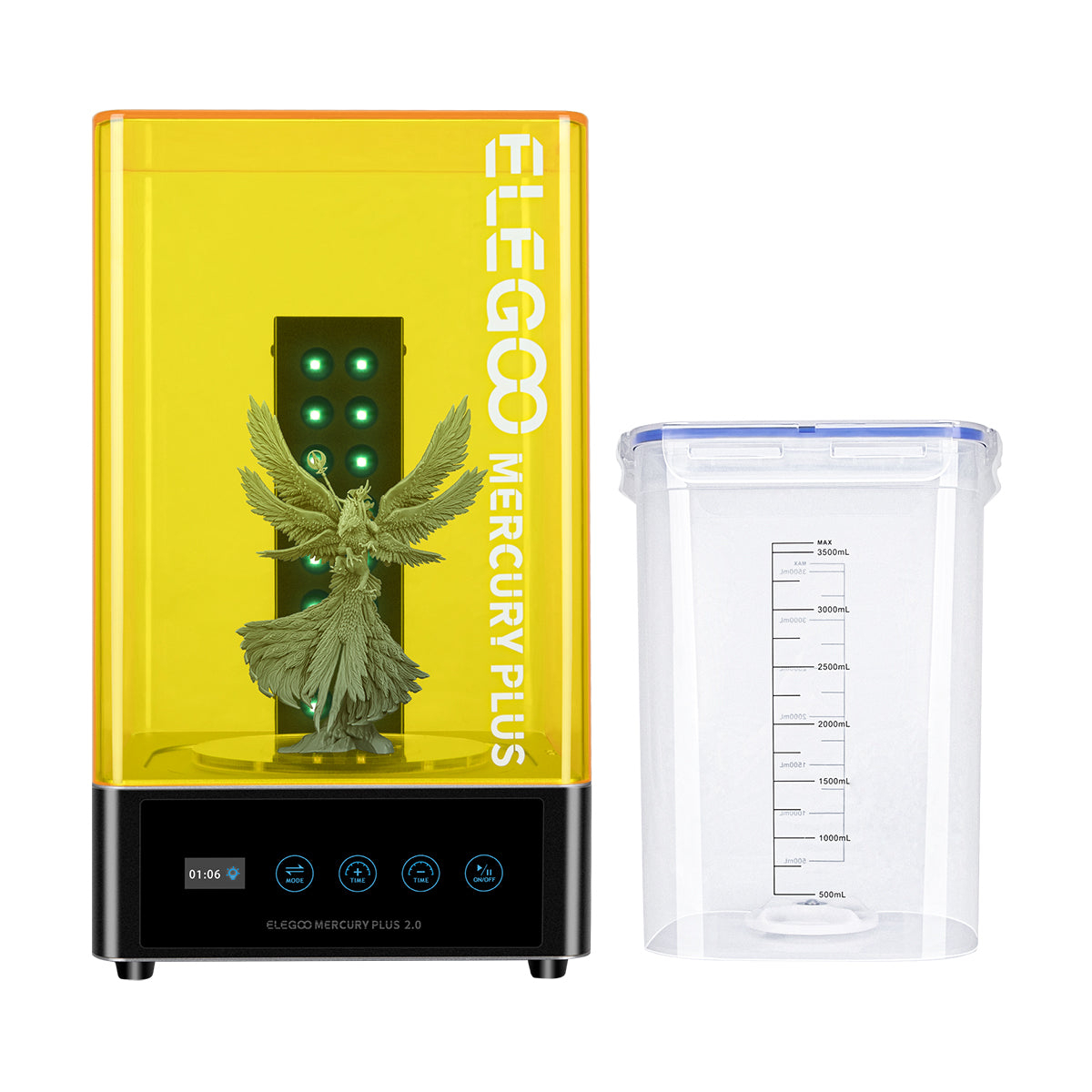 دستگاه شست و شو و پخت الگو مدل Mercury Plus V2.0 برند Elegoo