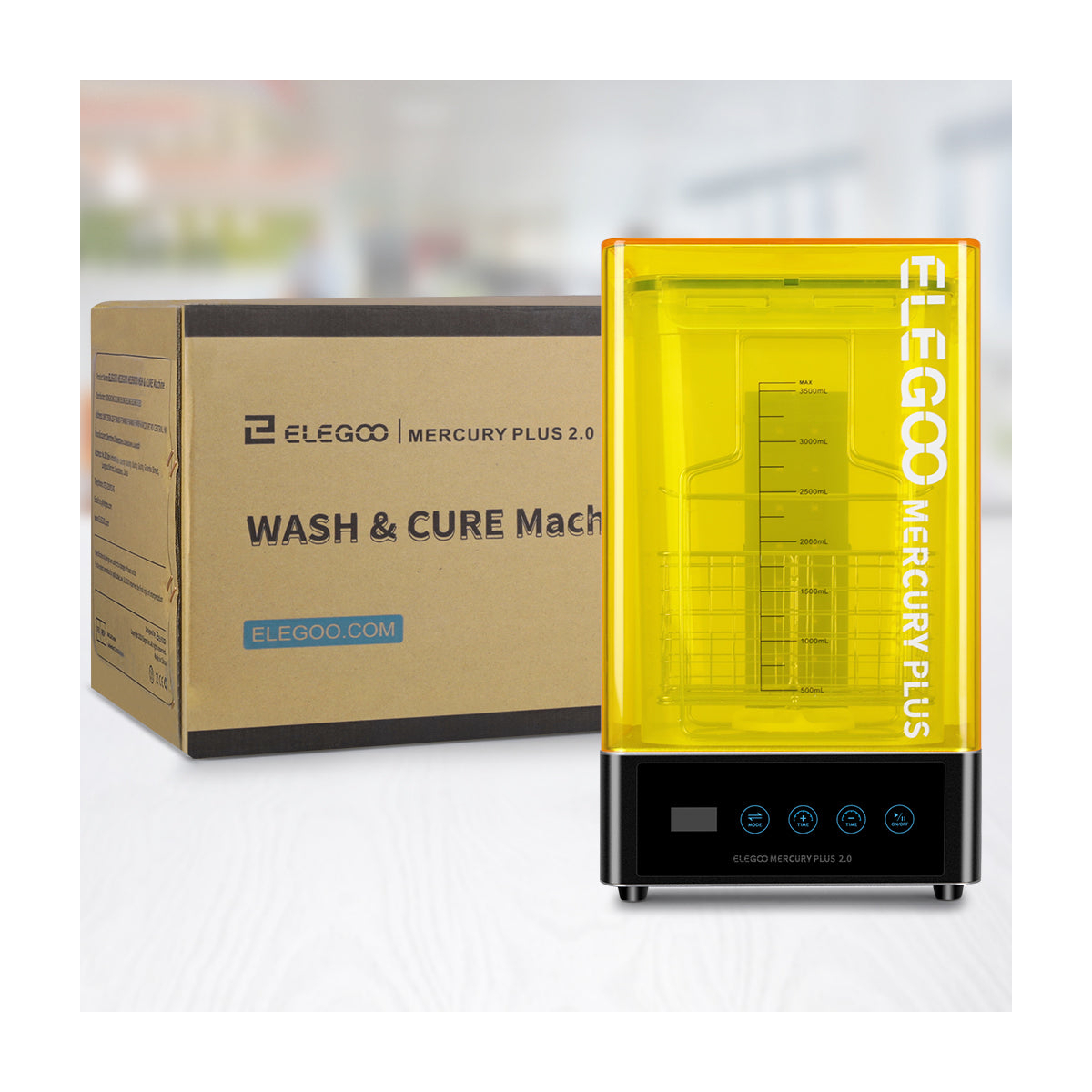 دستگاه شست و شو و پخت الگو مدل Mercury Plus V2.0 برند Elegoo - تصویر 2