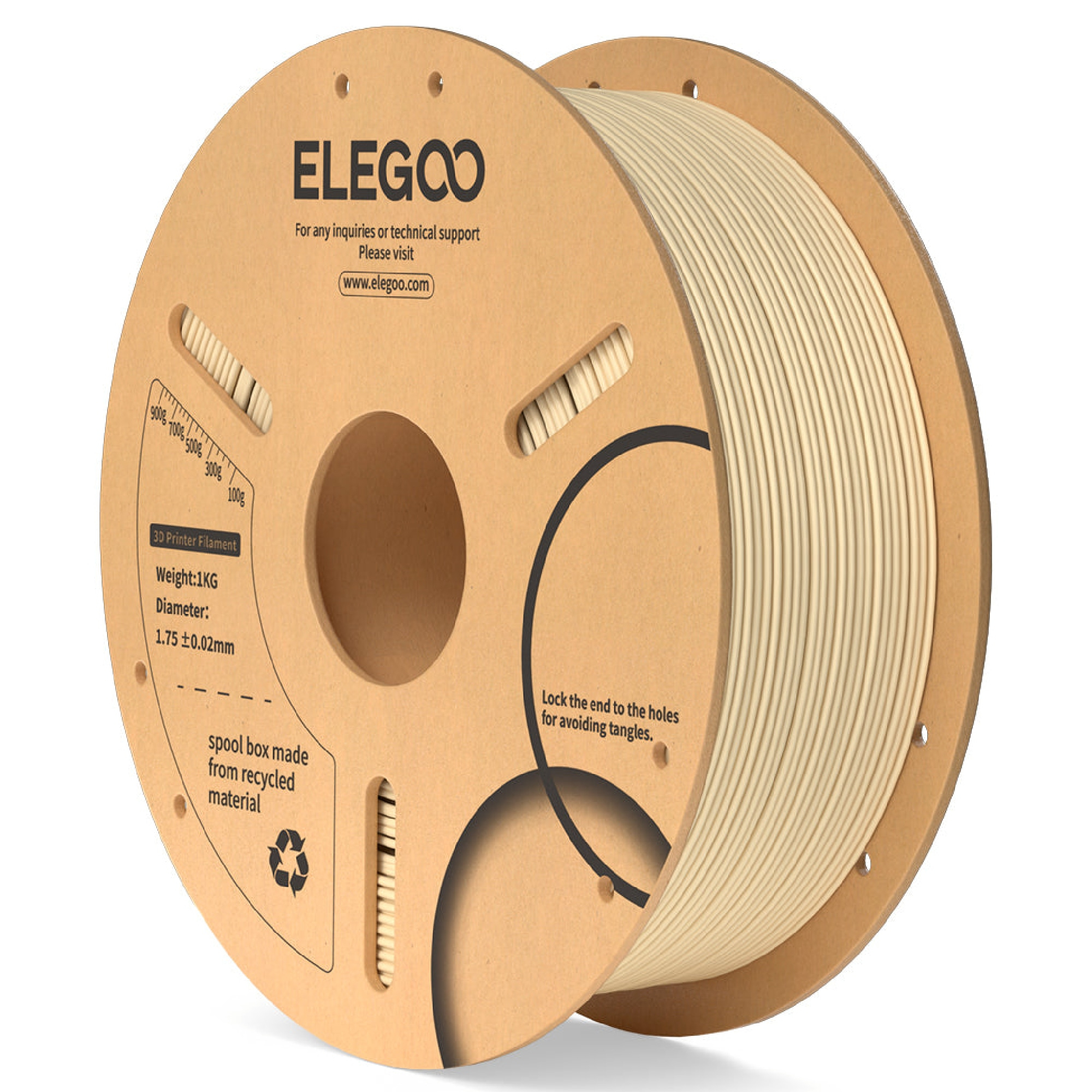 فیلامنت الگو مدل PLA قطر 1.75 میلیمتری برند Elegoo - تصویر 3