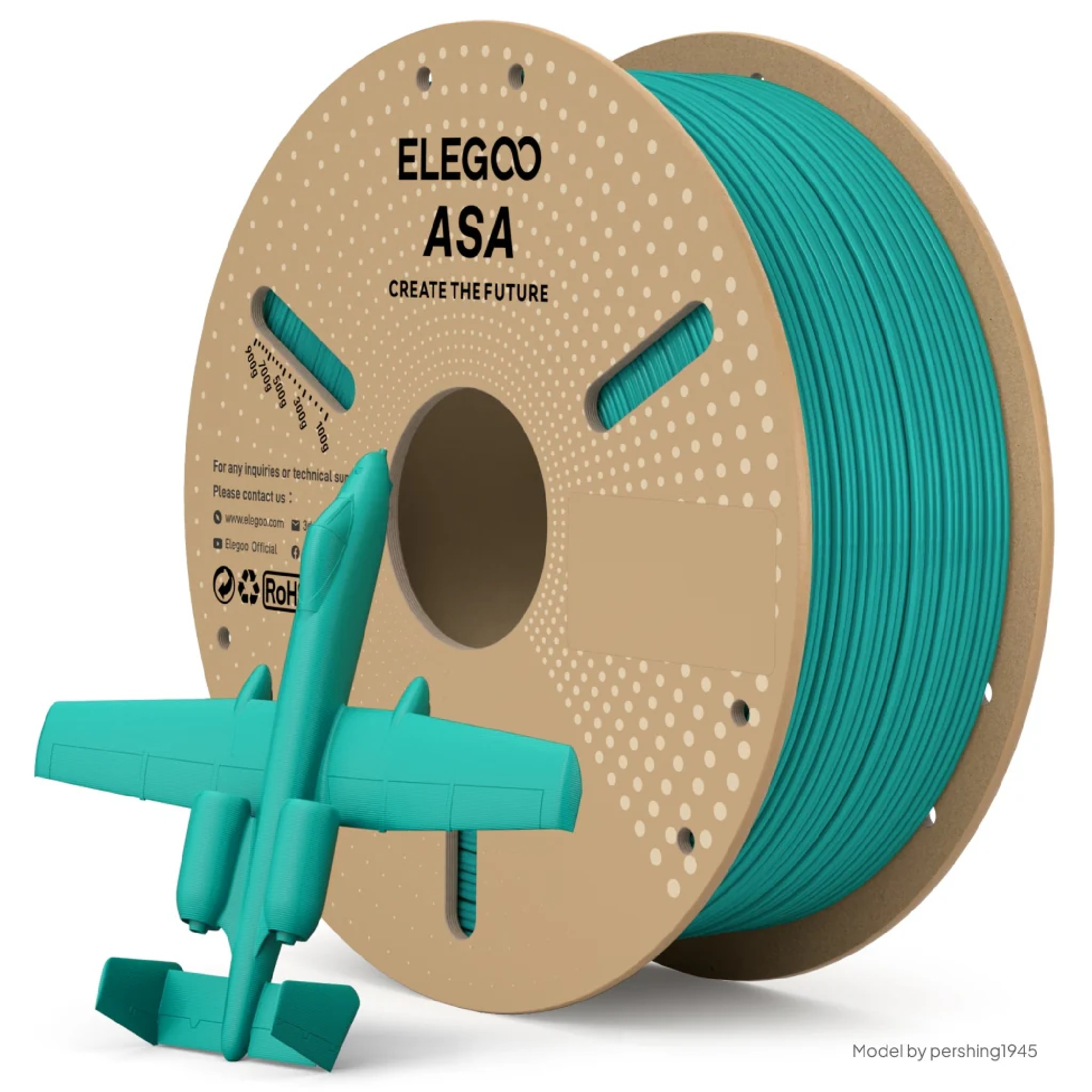 فیلامنت الگو مدل ASA قطر 1.75 میلیمتری برند Elegoo